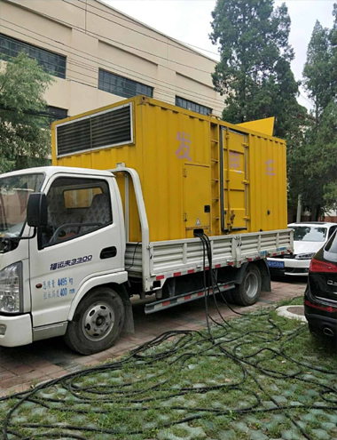 庆安发电车出租-柴油发电机组排烟系统设计要求及其考虑因素